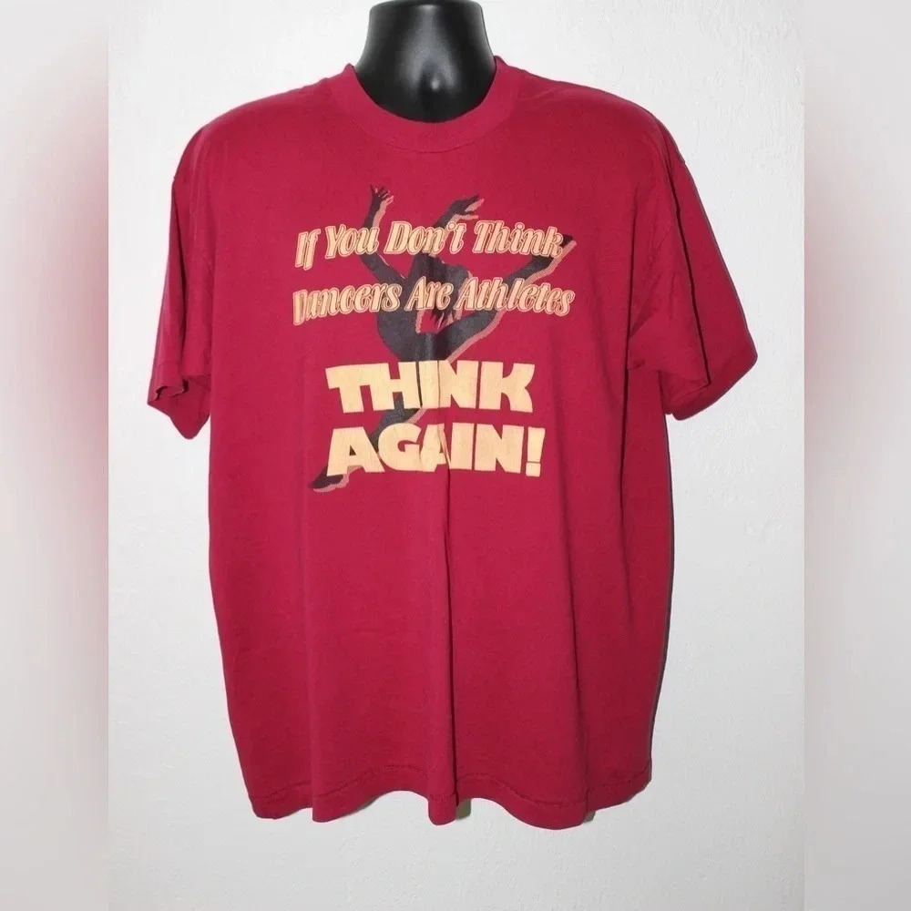 Vintage Unisex Single Stitch Dancer T-Shirt Size XL